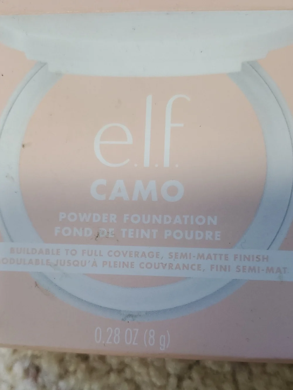 e.l.f. Camo Powder Foundation Compact - Light Beige